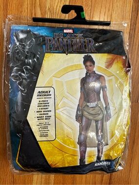 Marvel Black Panther Shuri Costume Adult Medium 8-10 Wakanda Halloween Cosplay